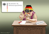Cartoon: VERFASSUNGSSCHMUTZ PRÄSIDENT (small) by marian kamensky tagged chemnitz,lynchjustiz,rchtsradikale,proteste,sachsen,maaßen,verfassungsschutz