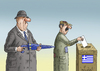 Cartoon: WAHLENQUALEN IN GRIECHENLAND (small) by marian kamensky tagged wahlenqualen,in,griechenland