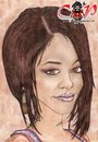 Cartoon: Rihanna (small) by corabiapiratilorgmailcom tagged caricaturi desene portrete corabia piratilor