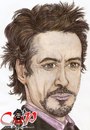Cartoon: Robert Downey Jr (small) by corabiapiratilorgmailcom tagged caricaturi,desene,portrete,corabia,piratilor