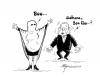 Cartoon: Conflict in the McCain campaign (small) by Thommy tagged usa,election,campaign,mccain,palin