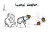 Cartoon: Leathal Weapon (small) by Thommy tagged obama,acorn