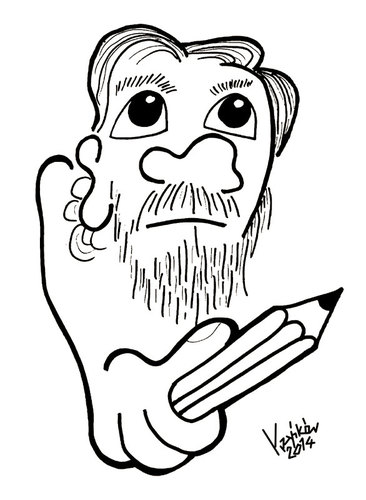 Cartoon: karykatura_43_14 (medium) by Krzyskow tagged karykatura