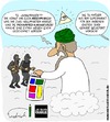 Cartoon: Jenseitige Überraschung (small) by Fredrich tagged charlie hebdo attentate
