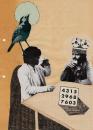 Cartoon: _ (small) by the_pearpicker tagged king,bird,people,collage,drinking
