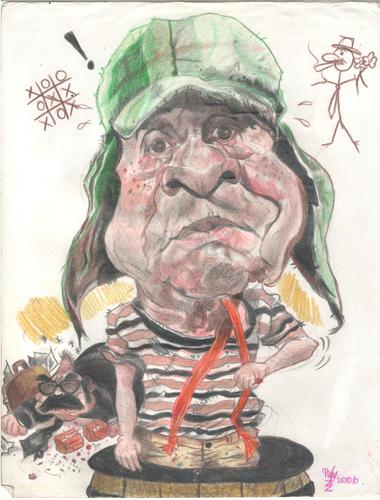 Cartoon: Roberto Gomez Bolanos (medium) by RoyCaricaturas tagged del,chavo,mexico,gomez,bolanos