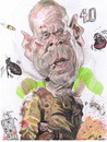 Cartoon: Bruce Willis -Die or hard- (small) by RoyCaricaturas tagged willis,actors,caricatura