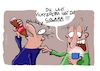 Cartoon: Colara (small) by geralddotcom tagged cola,kola,colara,wikipedia,aufklärung,gefahr,gefährlich,lecker,zucker,diabetes,ungesund