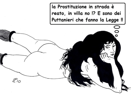Cartoon: Coerenza (medium) by paolo lombardi tagged italy,politics,berlusconi