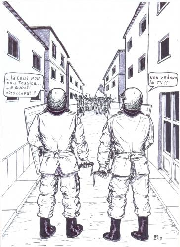 Cartoon: crisi? (medium) by paolo lombardi tagged italy,berlusconi,economy,finance,politics,comics