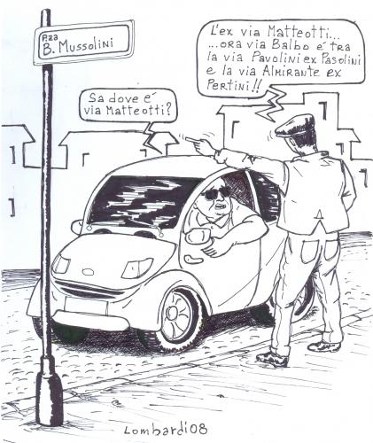 Cartoon: Le Cose Cambiano (medium) by paolo lombardi tagged italy,caricature,satire,comics,politic,humor