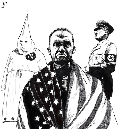 Cartoon: Racial Supremacy (medium) by paolo lombardi tagged racism