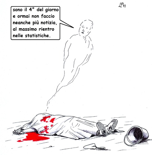 Cartoon: Statistica (medium) by paolo lombardi tagged italy,work,arbeit,politics