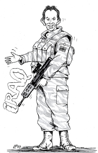 Cartoon: Test Steaming (medium) by paolo lombardi tagged england,iraq,war,krieg,politics