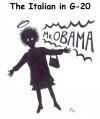 Cartoon: . (small) by paolo lombardi tagged italy uk usa berlusconi obama queen politics satire comics cartoons