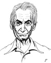 Cartoon: Charlie Watts (small) by paolo lombardi tagged rolling,stones,cartoon,caricature