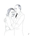 Cartoon: Consolation (small) by paolo lombardi tagged france,elections,lepen,putin,russia