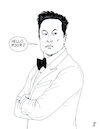 Cartoon: Elon Musk (small) by paolo lombardi tagged musk,usa,trump,president