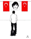 Cartoon: Gezi Park anniversary (small) by paolo lombardi tagged turkey
