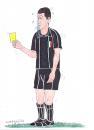 Cartoon: gianluca arbitro (small) by paolo lombardi tagged sport,satire,caricature,italy,football,calcio