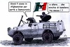 Cartoon: Giornata del Tricolore (small) by paolo lombardi tagged italy,politics,afghanistan,war,satire