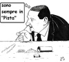 Cartoon: in Pista (small) by paolo lombardi tagged italy,berlusconi,politics