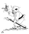 Cartoon: Otto Von Krimi (small) by paolo lombardi tagged italy,grillo