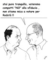Cartoon: Sfiducia (small) by paolo lombardi tagged italy,politics,satire
