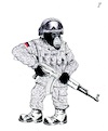 Cartoon: Soldier in war (small) by paolo lombardi tagged putin,russia,ukraine,war