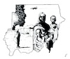 Cartoon: Sudan (small) by paolo lombardi tagged sudan,refugees,war
