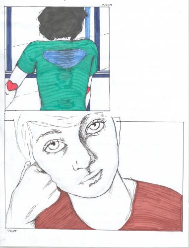 Cartoon: hindsight (medium) by novak and nemo tagged girl,boy,window
