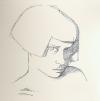 Cartoon: memoir (small) by novak and nemo tagged sketch,somber,girl,louise,brooks,bob,youth