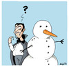 Cartoon: Tiefkühlkost (small) by Mergel tagged vampri,schneemann,tiefkühlkost,eisgekühlt