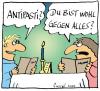Cartoon: Antipasti (small) by fussel tagged antipasti,restaurant,italiener,beziehung
