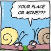 Cartoon: Snail talk (small) by fussel tagged snail love