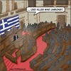Cartoon: Der Tragödie nächster Teil (small) by Fenya tagged griechenland,politik,euro,eu,eurogruppe,cartoon,fernsehen,tsipras,syriza,eurokrise,wirtschaftskrise,schuldenkrise,hilfspaket,parlament