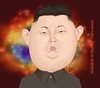 Cartoon: Kim Jong-un (small) by abdullah tagged korea,north,president,kim,jong,un,nuclear,weapon,terror,terrorism