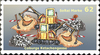 Cartoon: Briefmarke Coburg 6 (small) by SoRei tagged regional,insider,briefmarke,ketschengasse,coburg