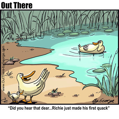 Cartoon: duckie (medium) by George tagged duckie