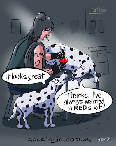 Cartoon: Expressive Impression (medium) by George tagged dogs