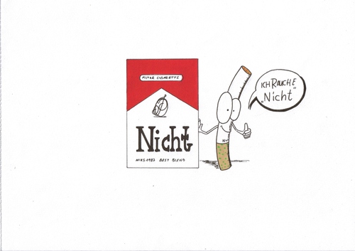 Cartoon: Nichtraucher (medium) by The Illustrator tagged rauchen