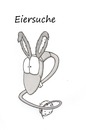 Cartoon: Eiersuche (small) by The Illustrator tagged ostern,eiersuche,hase,osterhase,spermium,sperma,eizelle