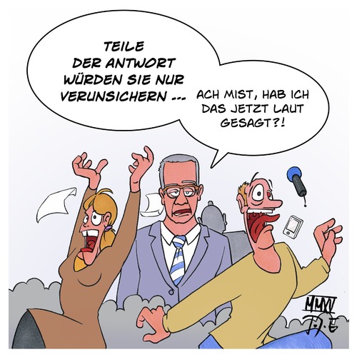 Cartoon: DoItLikeDeMaiziere (medium) by Timo Essner tagged innenminister,thomas,de,maiziere,terror,angst,unsicherheit,hashtag,häme,shitstorm,doitlikedemaiziere,teile,der,antwort,würden,sie,nur,verunsichern,cartoon,timo,essner,innenminister,thomas,de,maiziere,terror,angst,unsicherheit,hashtag,häme,shitstorm,doitlikedemaiziere,teile,der,antwort,würden,sie,nur,verunsichern,cartoon,timo,essner