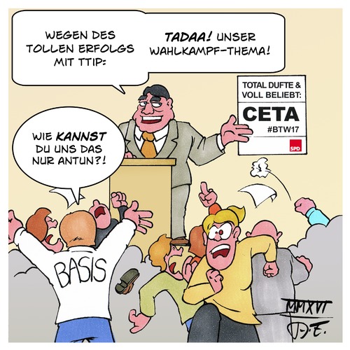 Gabriel SPD CETA