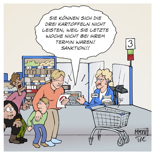 HartzIV im Supermarkt