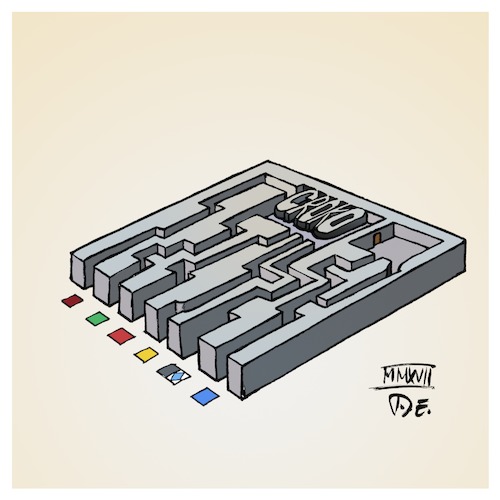 Cartoon: Labyrinth BTW17 (medium) by Timo Essner tagged deutschland,wahlen,bundestagswahl,btw17,wahlkampf,parteien,groko,große,grosse,koalition,cartoon,timo,essner,deutschland,wahlen,bundestagswahl,btw17,wahlkampf,parteien,groko,große,grosse,koalition,cartoon,timo,essner