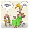 Cartoon: die Ersten Worte (small) by Timo Essner tagged baby,mutter,wörter,wort,babybrei