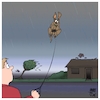 Cartoon: Sturm (small) by Timo Essner tagged wind,sturm,orkan,orkanböen,windig,stürmisch,pustig,hund,hunde,gassi,gehen,gassigehen,spaziergang,sturmschäden,extremwetter,cartoon,timo,essner