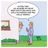 Cartoon: Zeuge (small) by Timo Essner tagged zeugen,jehovas,atheist,klingeln,klinkenputzen,klingel,tür,cartoon,timo,essner