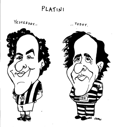 Cartoon: Michel Platini (medium) by Carma tagged michel,platini,uefa,football